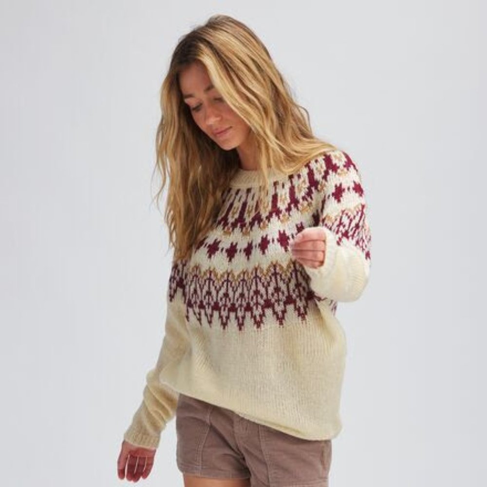 Stoic Raglan Sweater - Women's Khaki , Size: M